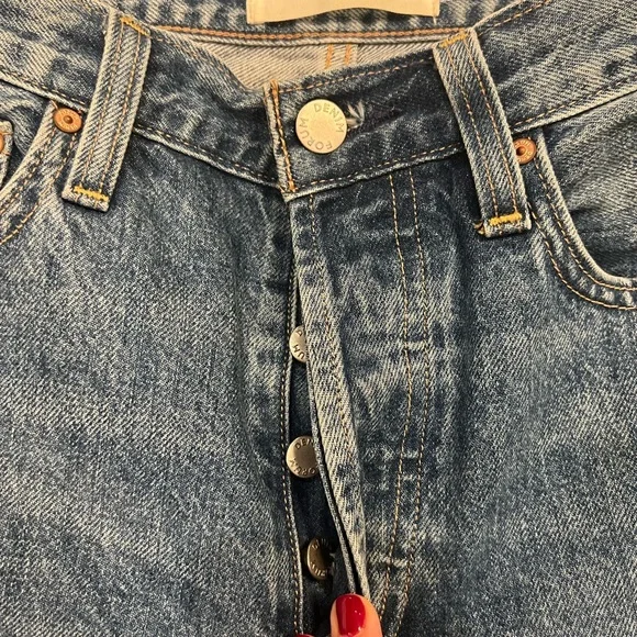 Aritzia Denim Forum The Farrah High Rise Wide Leg Jean, Size 26 - Picture 6 of 8